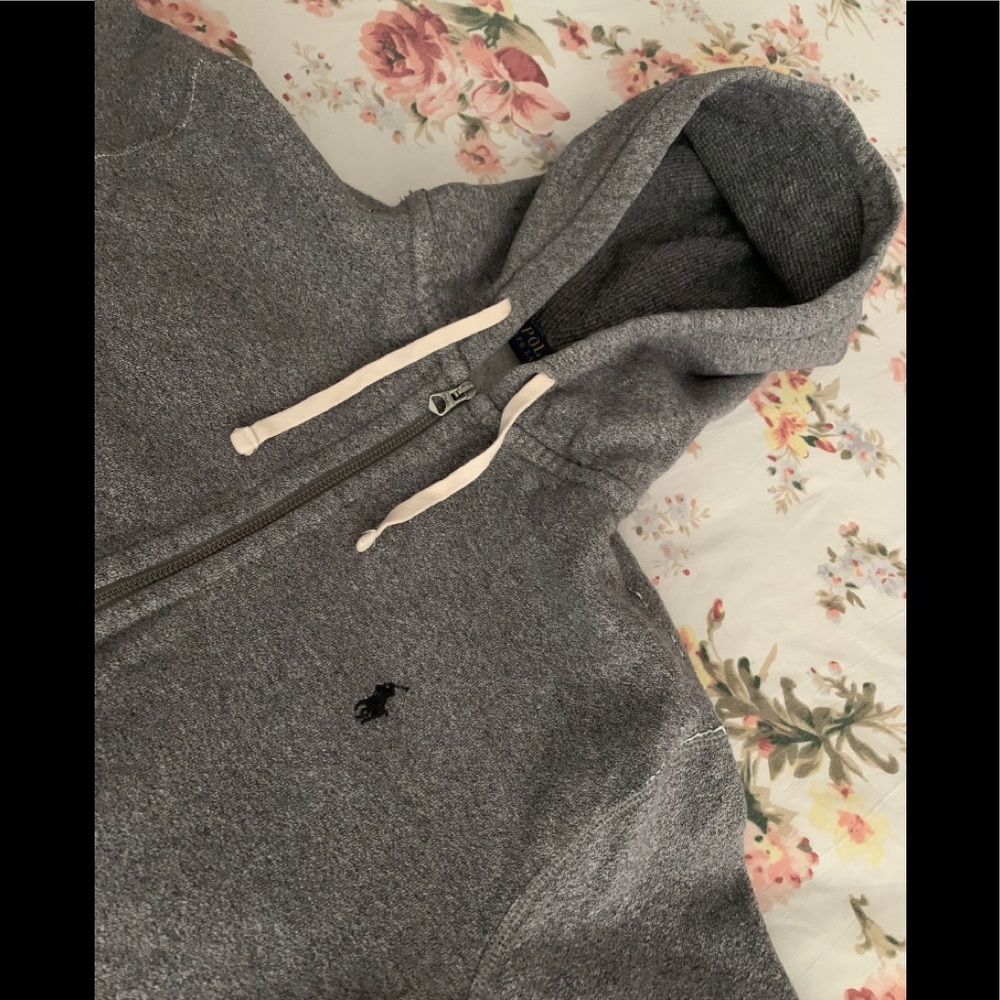 Ralph Lauren grey hoodie